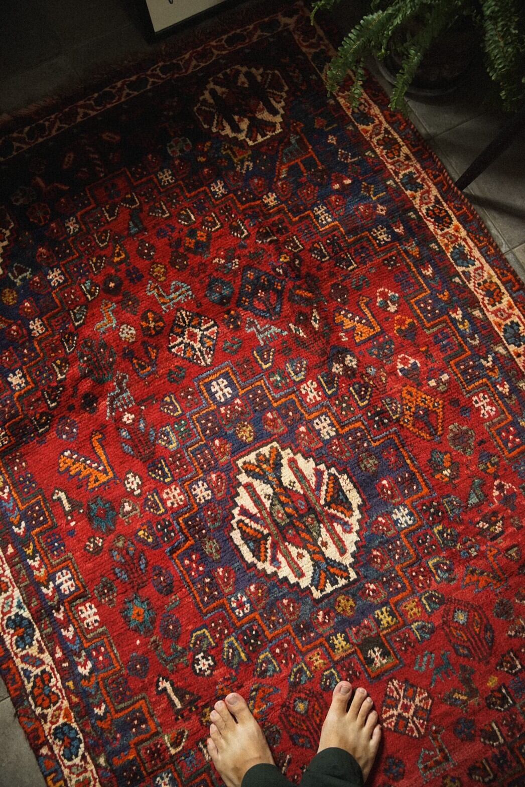 839 -Vintage Qashqai rug