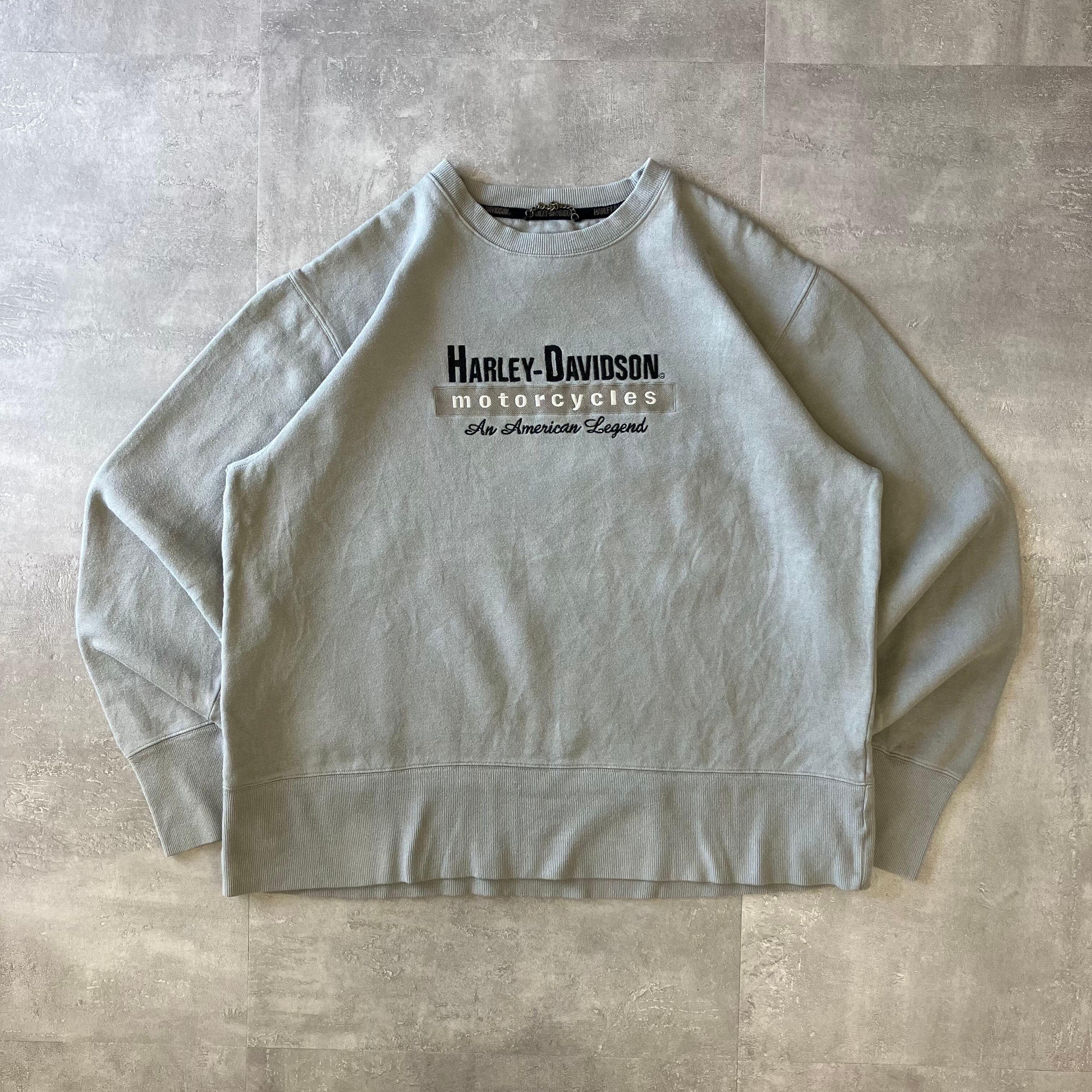 Harley-Davidson ハーレーダビッドソン 00s スウェット 刺繍 XL No.2193