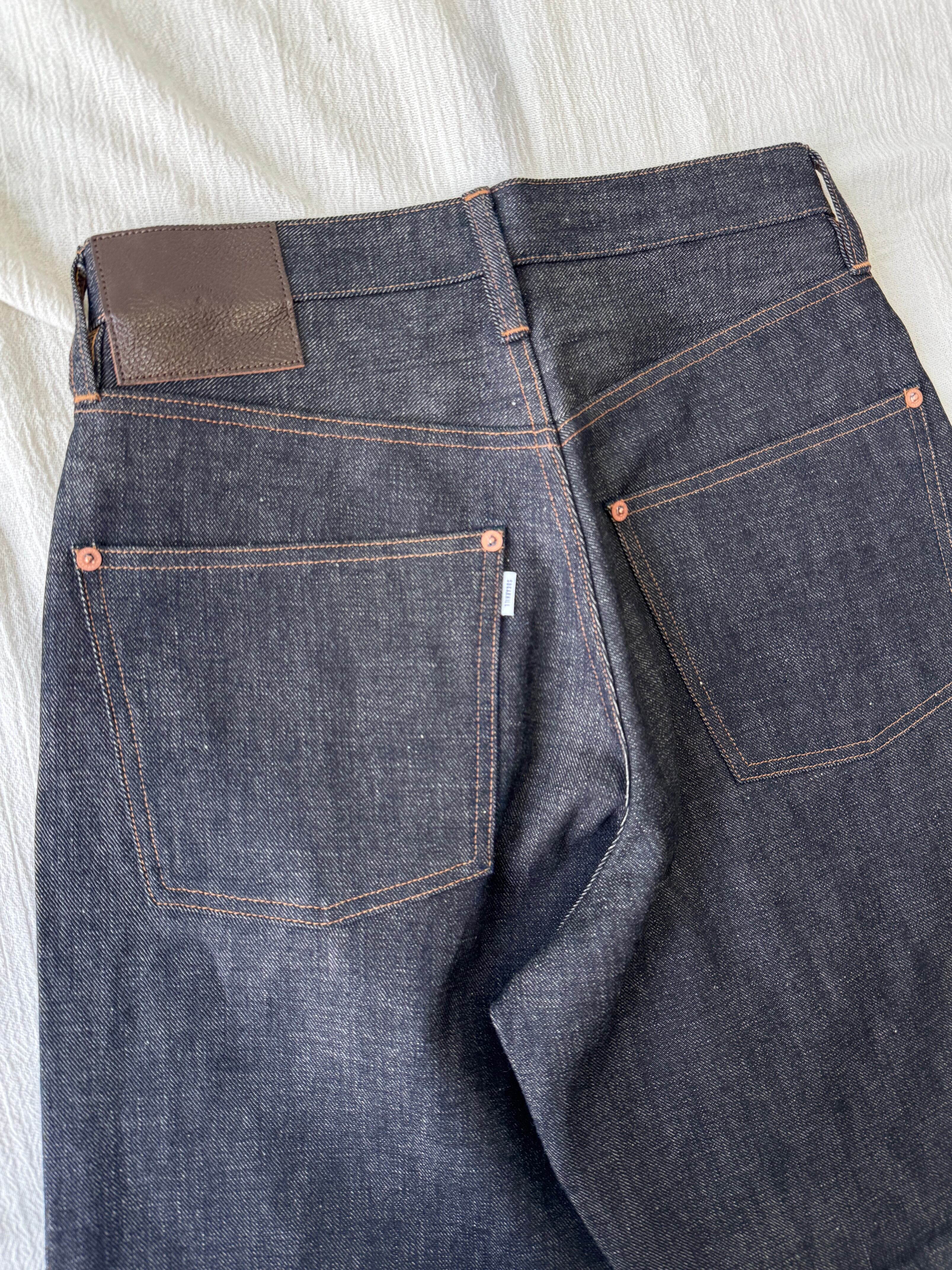 SUGARHILL / MODERN DENIM PANTS WIDE CUT / RIGID INDIGO | ふぁいん