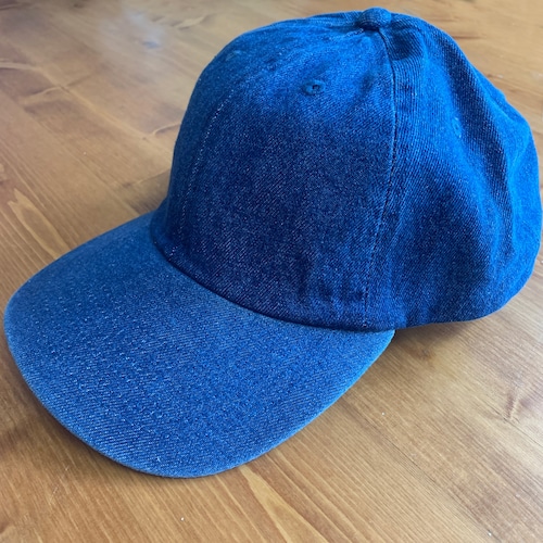newhattan デニムキャップ-ダークブルー ゆうパケット可