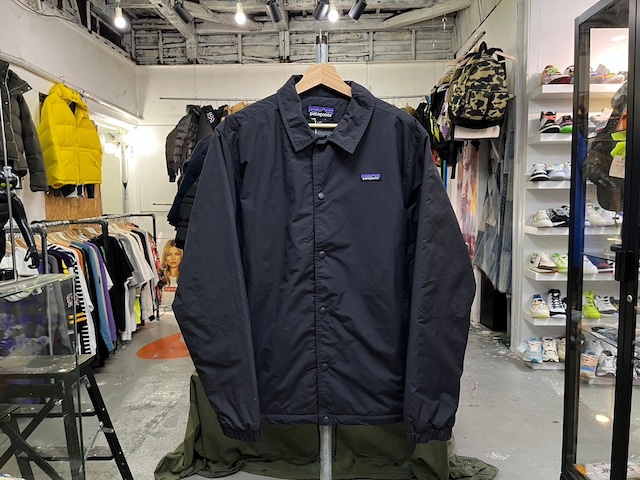 PATAGONIA LINED ISTMUS COAHCES JACKET BLACK LARGE 20415 53949