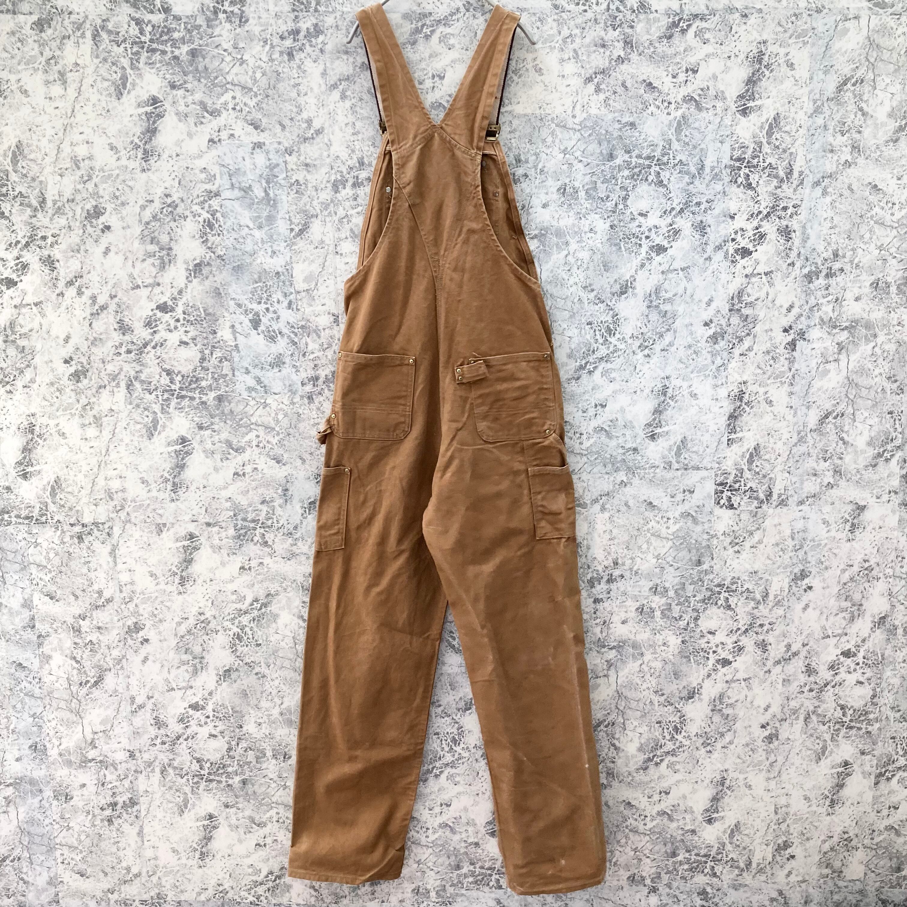 IO84 USA製古着カーハートダブルニーダックオーバーオールUFCWタグ90s