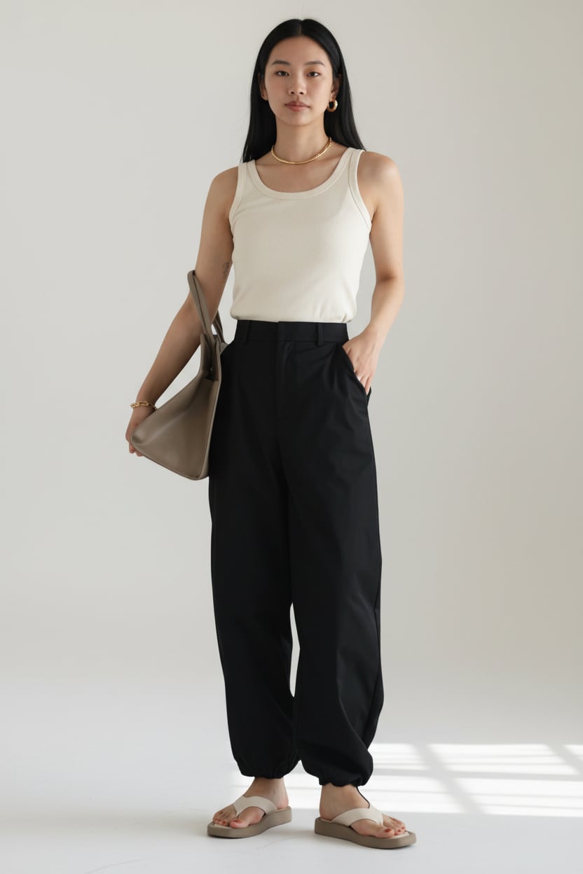 パラシュートパンツ