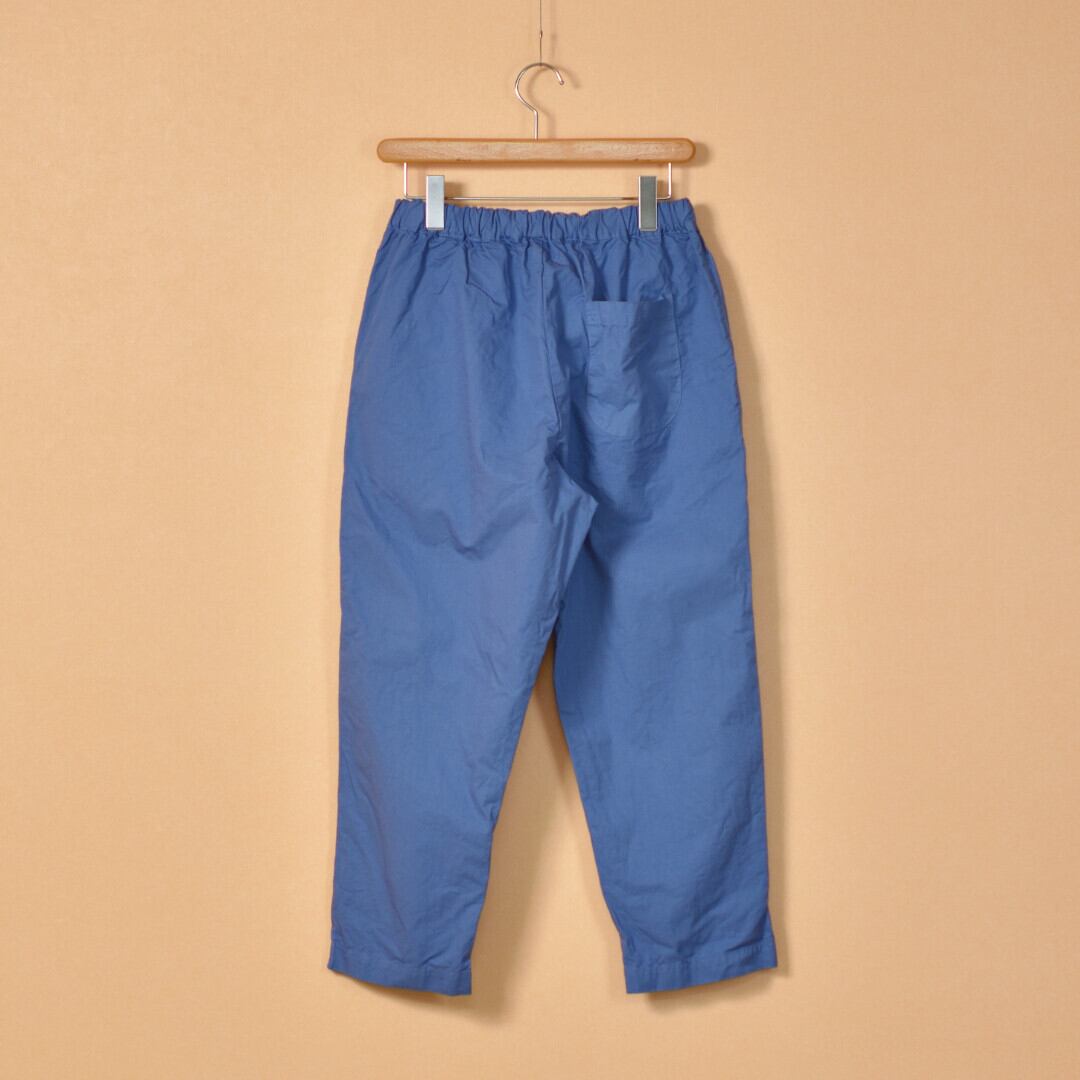 prit プリット ワンタックテーパードパンツ・ダスティーブルー