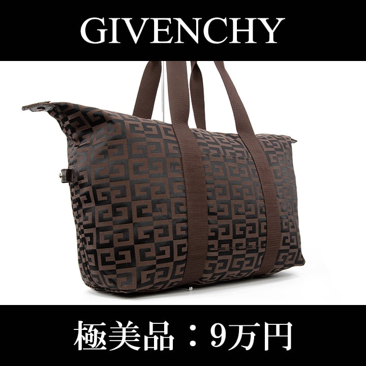 極美品　GIVENCHY ジバンシー　ボストンバック