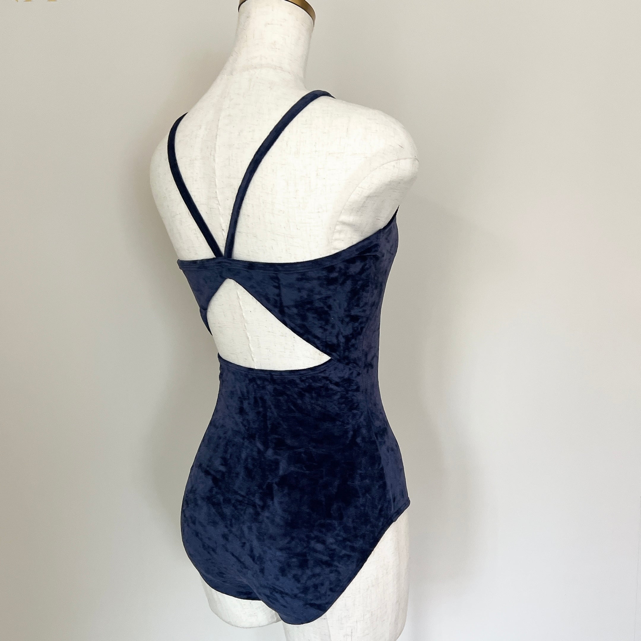 Velour Kitty バレエレオタード（Navy) | バレエショップ Snowflake