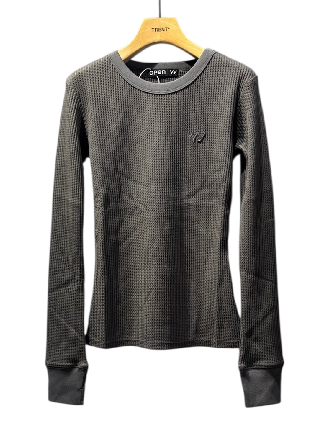 26SS】OPEN YY オープン ワイワイ / FLORAL HOOK HENLEY LONG SLEEVE