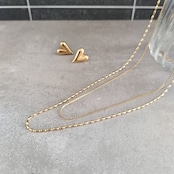 2-layer chain necklace 316L