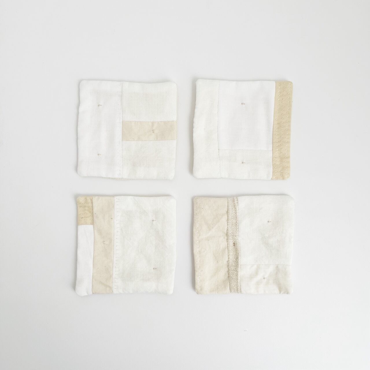 rojinosora オリジナル コースター - 白(正方形)