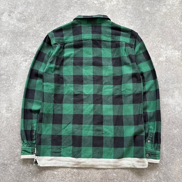 GOODENOUGH】グッドイナフ バッファローチェック オープンカラー