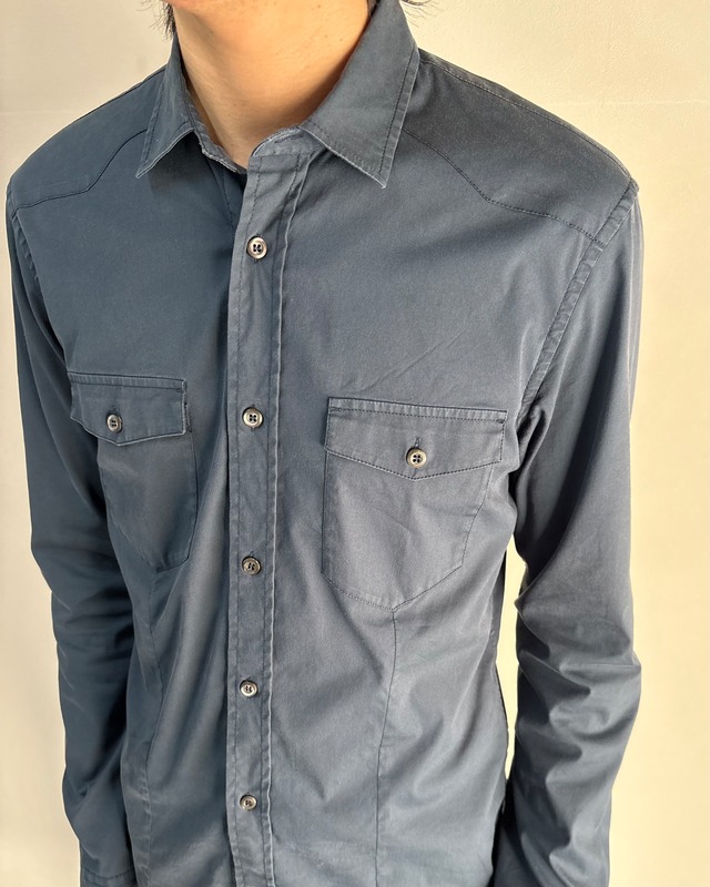 【2009s/PRADA SPORT】slim fit shirt