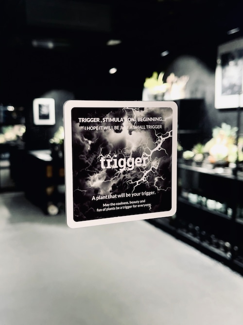 trigger「防水ステッカー」