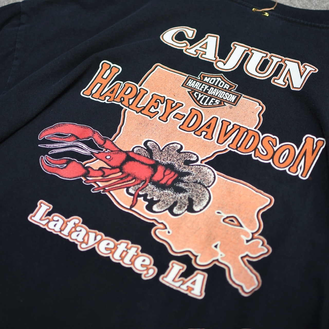 Harley-Davidson Crawfish print tee