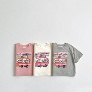 ベビー＆キッズ　韓国風  夏新作  半袖 綿100% 薄手 ゆったり Tシャツ