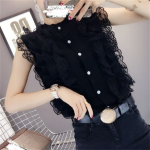 【送料無料】 ブラウス 4色 トップス デコラティブ ロング丈 ノースリーブ Uネック Aライン フレア フリル レース 薄手生地 無地 かわいい 大人可愛い 大人女子 こなれ感 シンプル カジュアル 大人 上品 おしゃれ お洒落 ラフ コンサバ エレガント フェミニン ガーリー シック デート お出かけ お茶会 女子会 休日 授業参観 結婚式 二次会 パーティ 春 夏 30代 40代 女性用 レディース 着回し プチプライス カラバリ デイリーユース 普段使い ファッション 定番アイテム 着痩せ 垢抜け