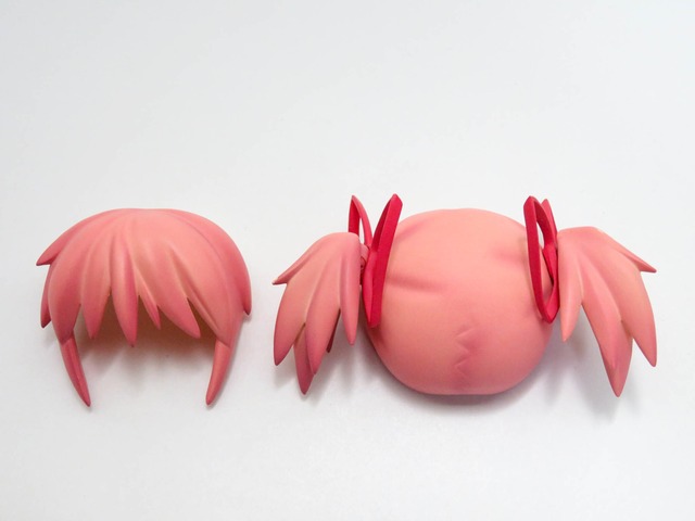 再入荷（Ａ−ランク）【175】 鹿目まどか 制服Ver. 髪パーツ ピッグテール　ねんどろいど