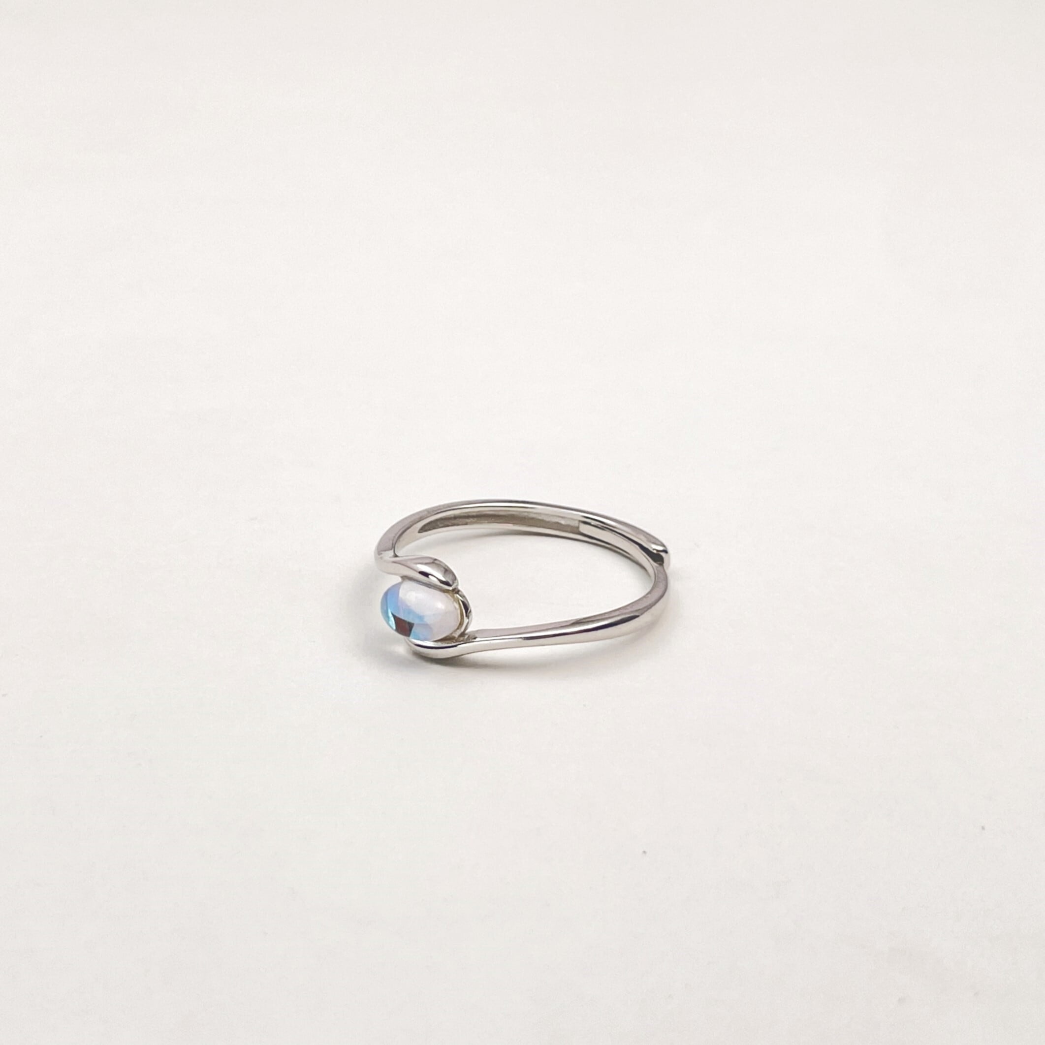 Lunar Glow S925 Moonstone Ring