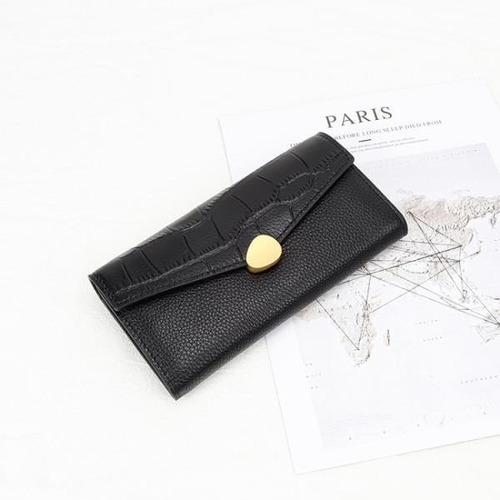 財布 レディース 長財布 レザー 牛革 型押し クロコダイル調 パイソン風 高級感 レトロ おしゃれ ウォレット サイフ 30代 40代 50代