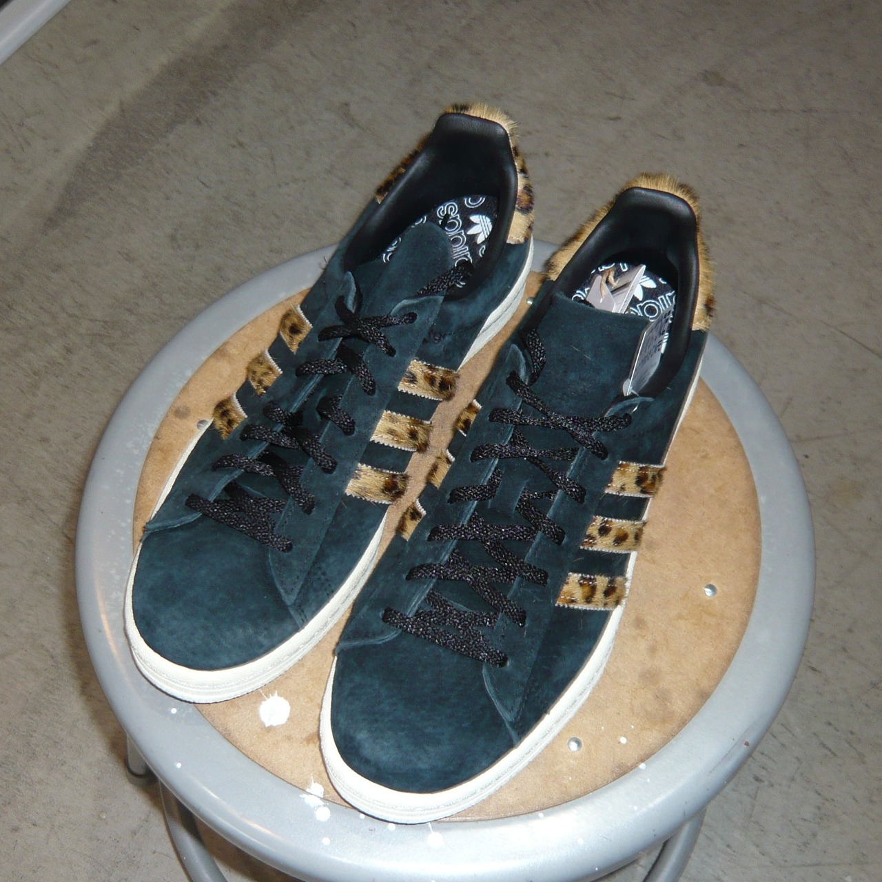 00s adidas campus 80s レオパード US9.5