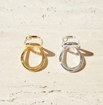 【23AW】Soierie ソワリー / Curve chain earcuff ring