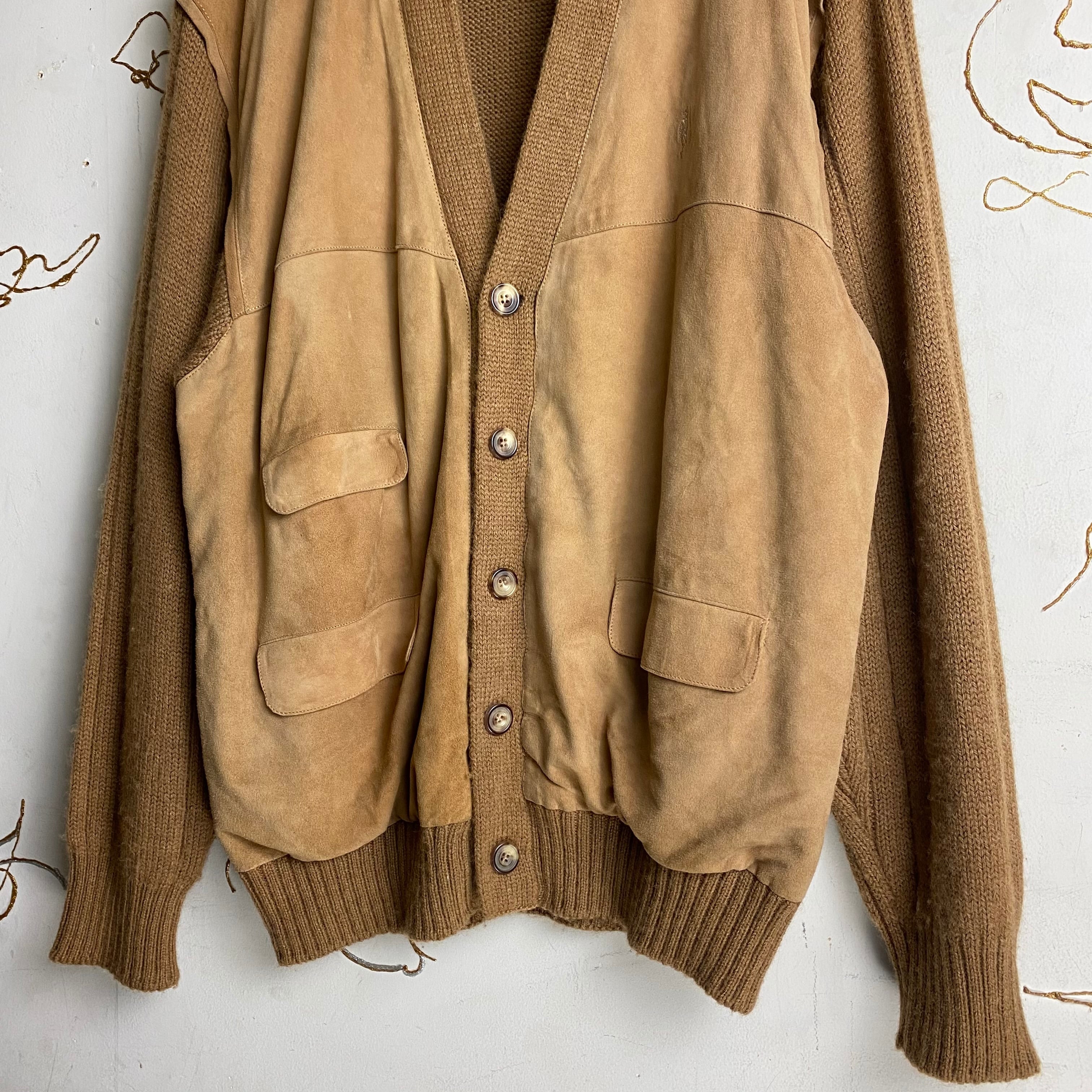 トップス argue 2WAY 90s CARDIGAN / CAMEL トップス argue 2WAY 90s CARDIGAN / CAMEL トップス argue 2WAY 90s