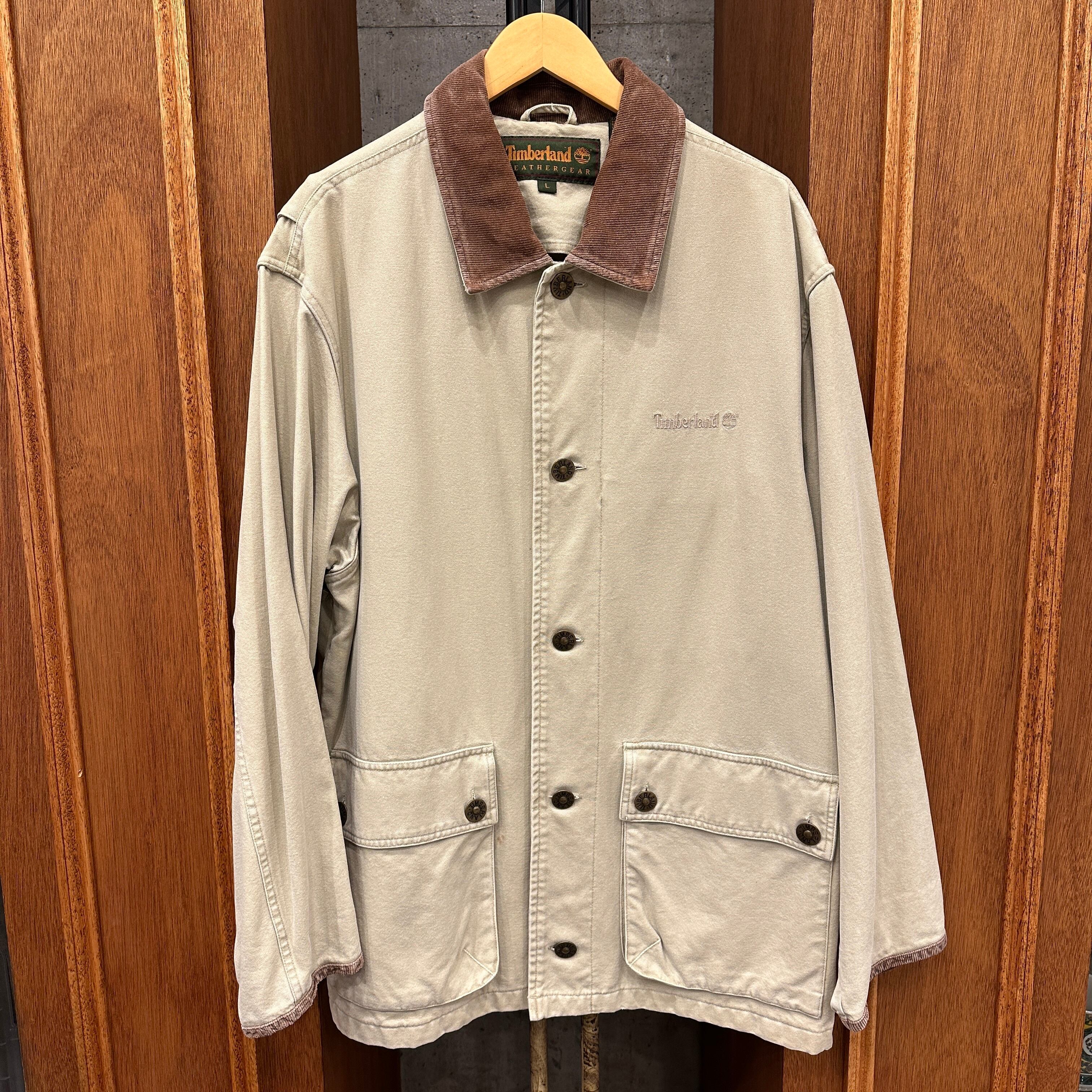 TIMBERLAND 襟CORDS JACKET BEIGE 1999s OLD ⑧ | safarionline