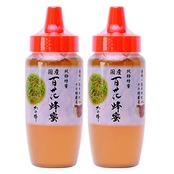 はちみつ 専門店【かの蜂】 国産 百花 蜂蜜 500g×2本 完熟 の 純粋 蜂蜜 (とんがり容器)
