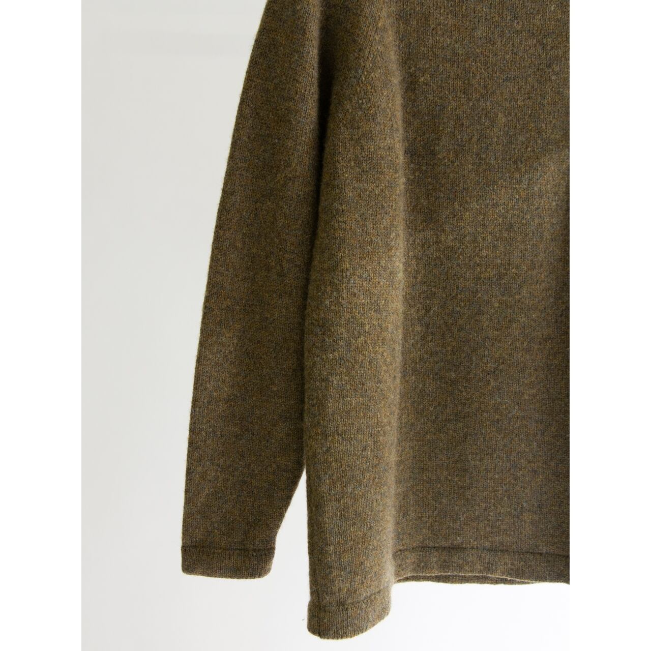【Calvin Klein Sport】Made in China 100% Wool Roll Neck Sweater（カルバンクラインスポーツ 中国製 ウールロールネックセーター）