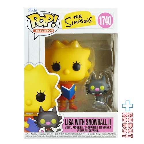 ファンコ POP! テレビジョン 1740 シンプソンズ リサ & スノーボール ビニールフィギュア