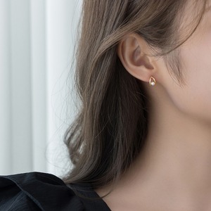 一粒パールゴールドイヤリング＆ピアス 231992