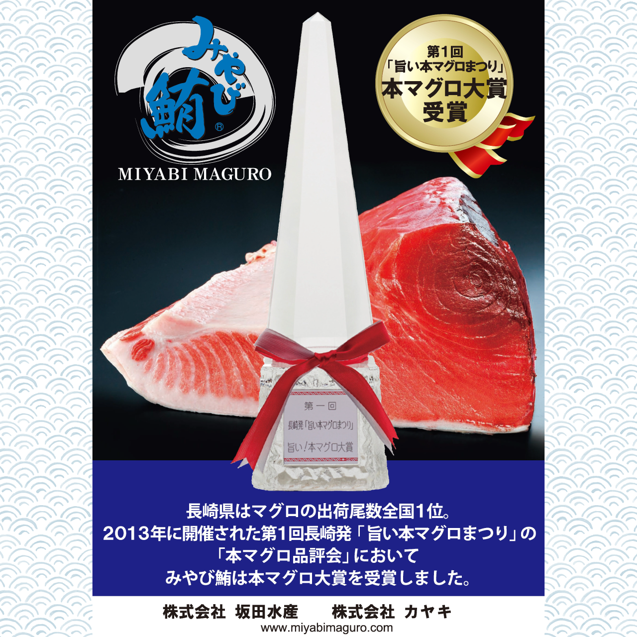 【みやび鮪】本鮪 中トロ 600g(大きさ不揃い柵 約3本 計600g)　