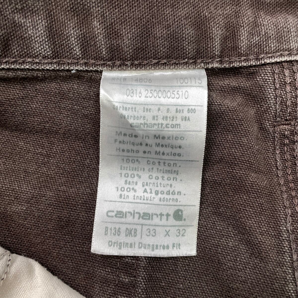 Carhartt カーハート ダブルニー ダック ワークパンツ ペンキ飛び