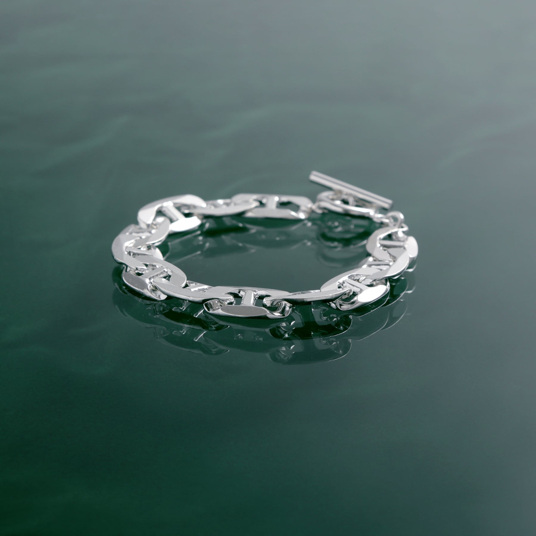 アクセサリー YArKA flat marinachain bracelet [byoca] flat marina(anchor) chain bracelet [byoca] / Y2310KHB5236 | YArKA