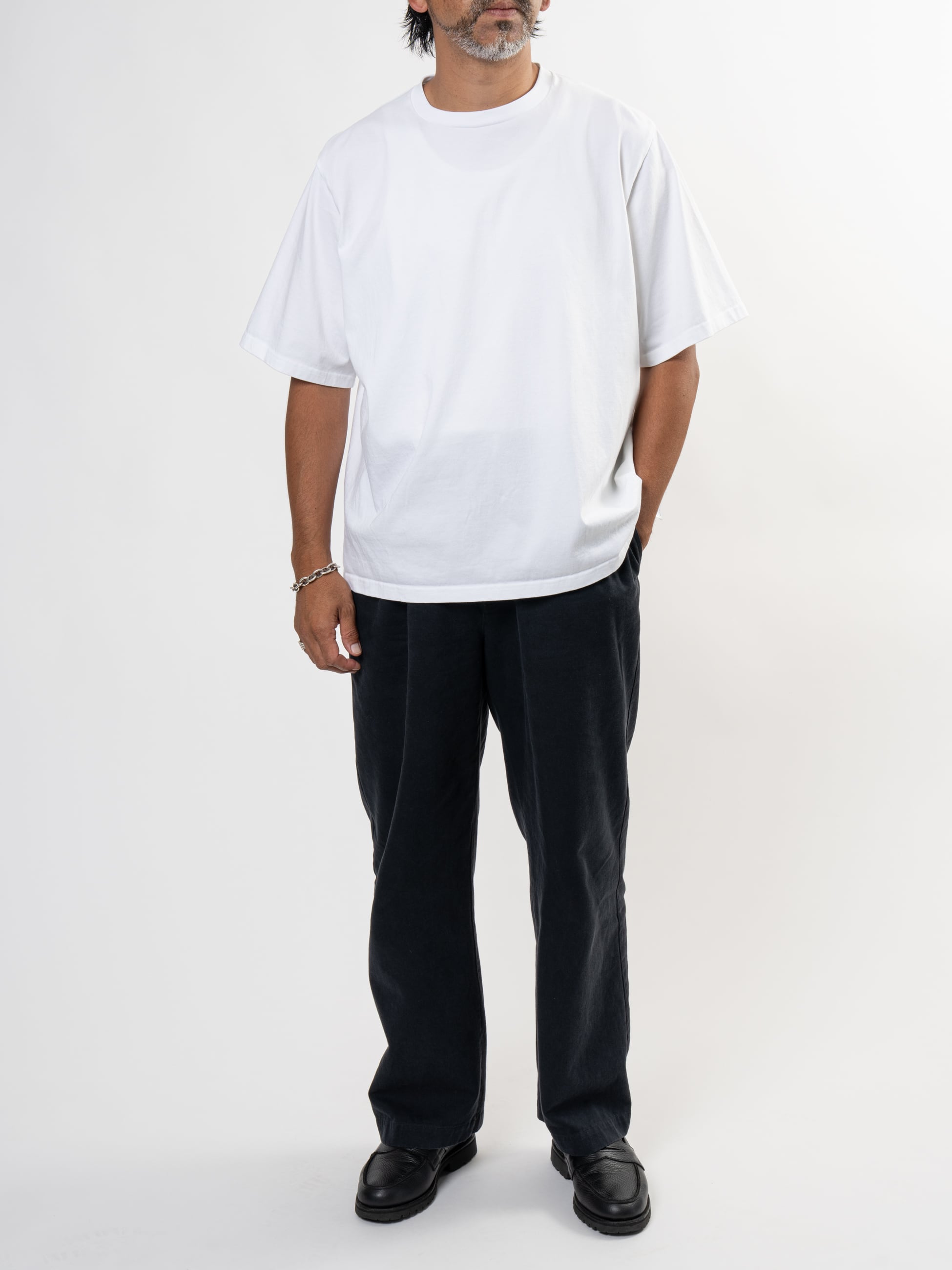 OVY Fine Cotton Basic pac T-shirts XL２枚 Original Fabric 2pac T-shirts (white&black) | OVY