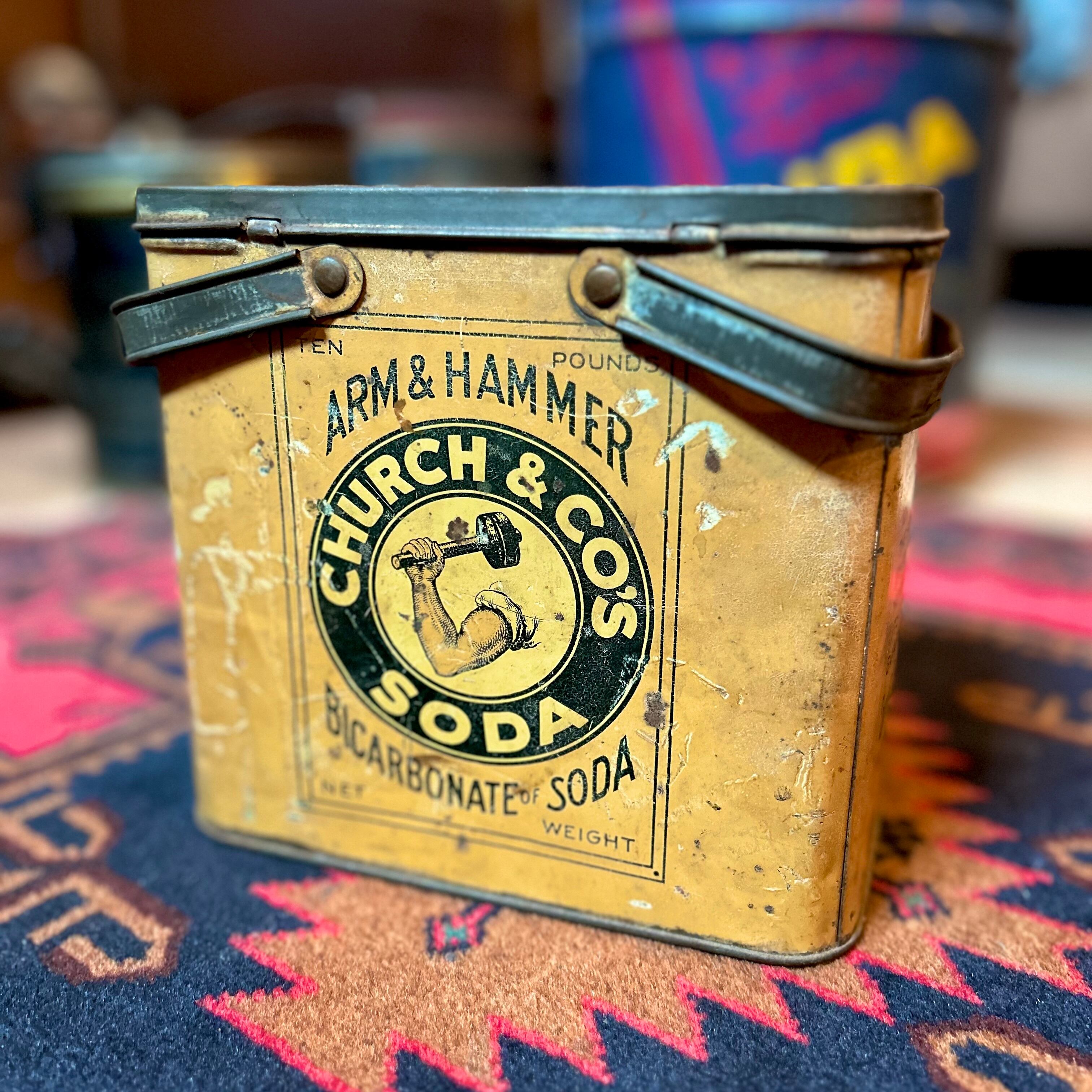 ARM & HAMMER アーム＆ハンマー tin 缶 vintage MU-81 | CANDY STORE ROCK