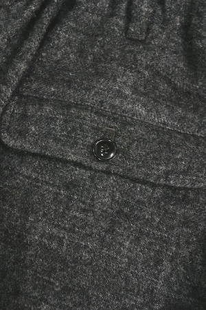 Wool Linen Tweed Trousers