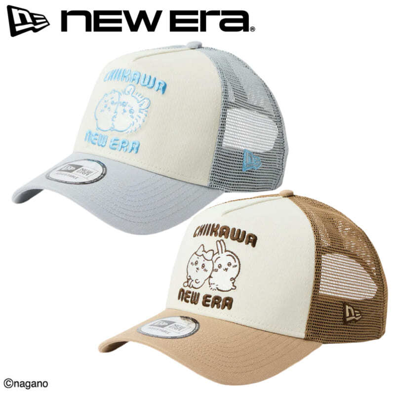 NEWERA ちいかわ キャップ NEWERA ニューエラ 正規品 ちいかわ コラボ Chiikawa 限定 メッシュ