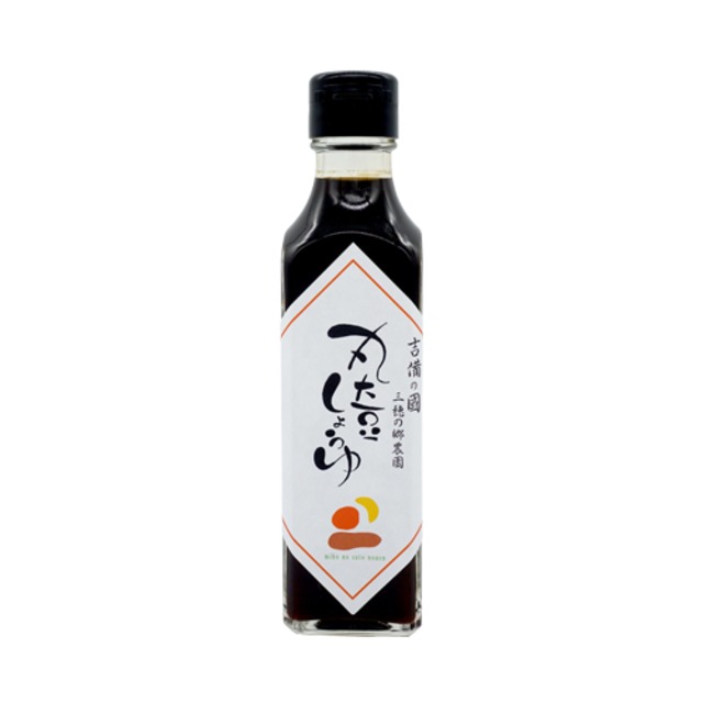 丸大豆しょうゆ｜200ml｜三穂の郷農園