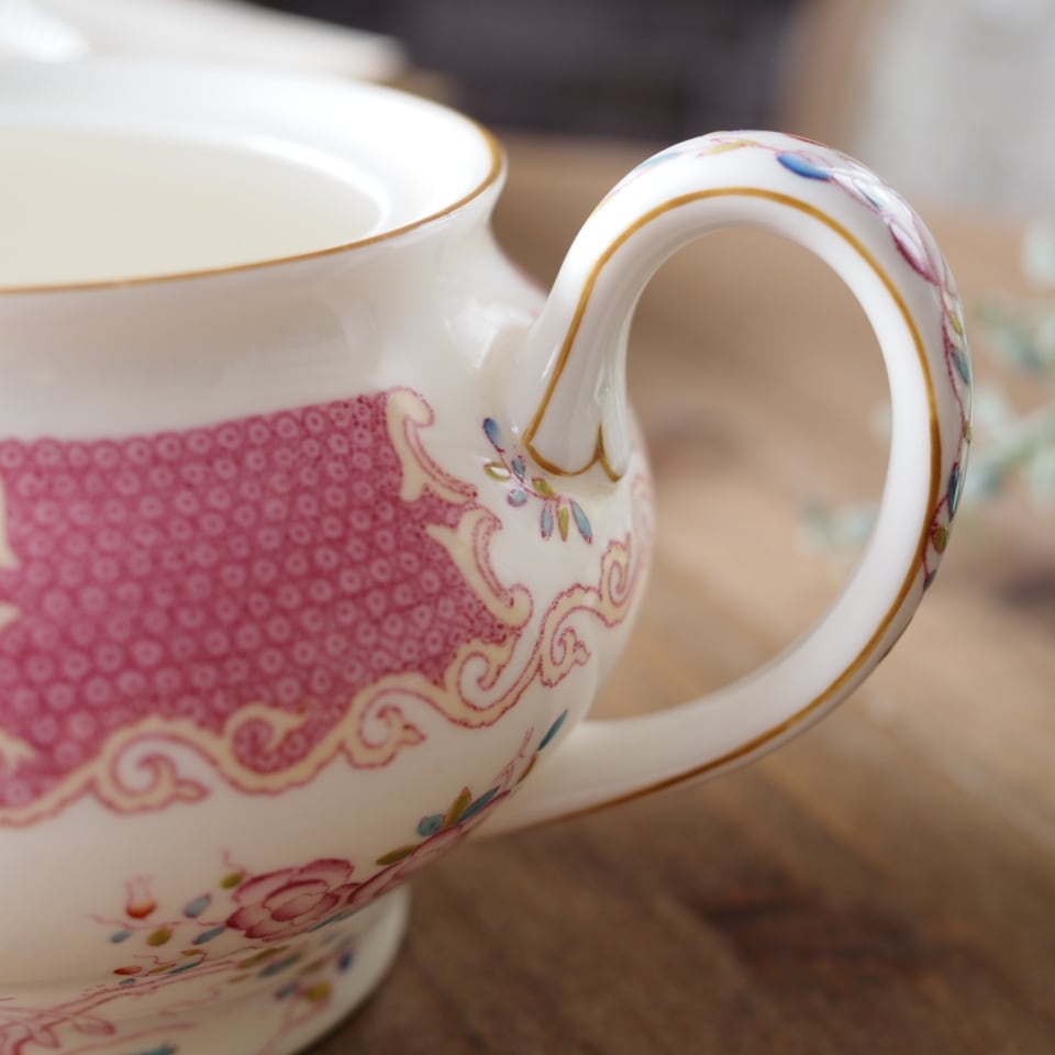英国ミントン コカトリス ピンク ティーポット | antique FEELPORT