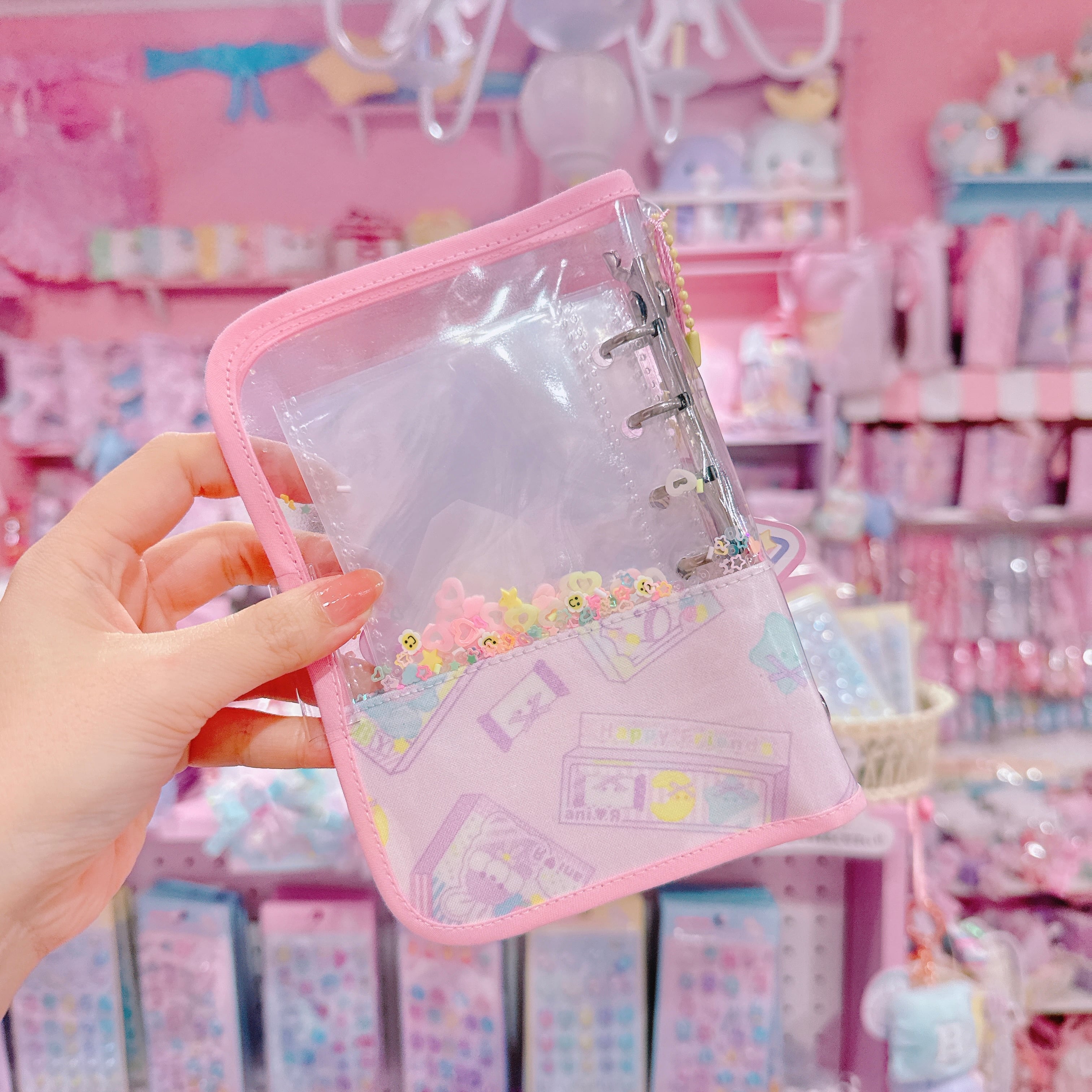 【K6】87-25切替シール帳（A7サイズ）