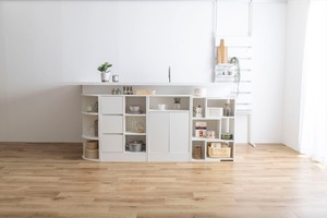 【4点セット】Sunap カウンター下収納