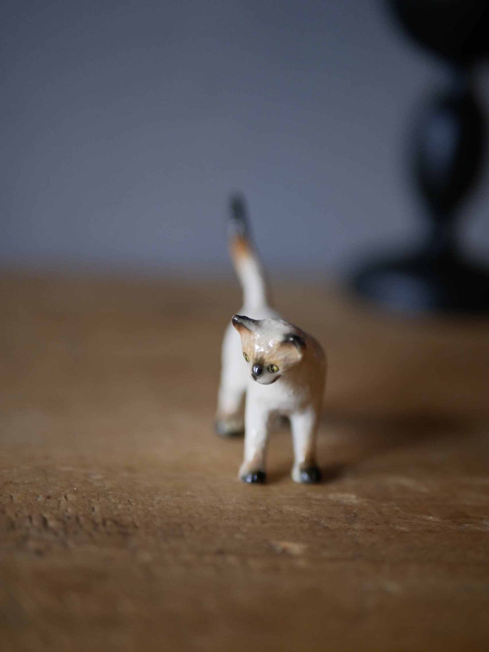 猫 フィギュリン フランスアンティーク ブロカントのある暮らし