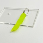 【片耳販売】おいしそうな枝豆ピアス イヤリング イヤーカフ ネックレス チャーム　