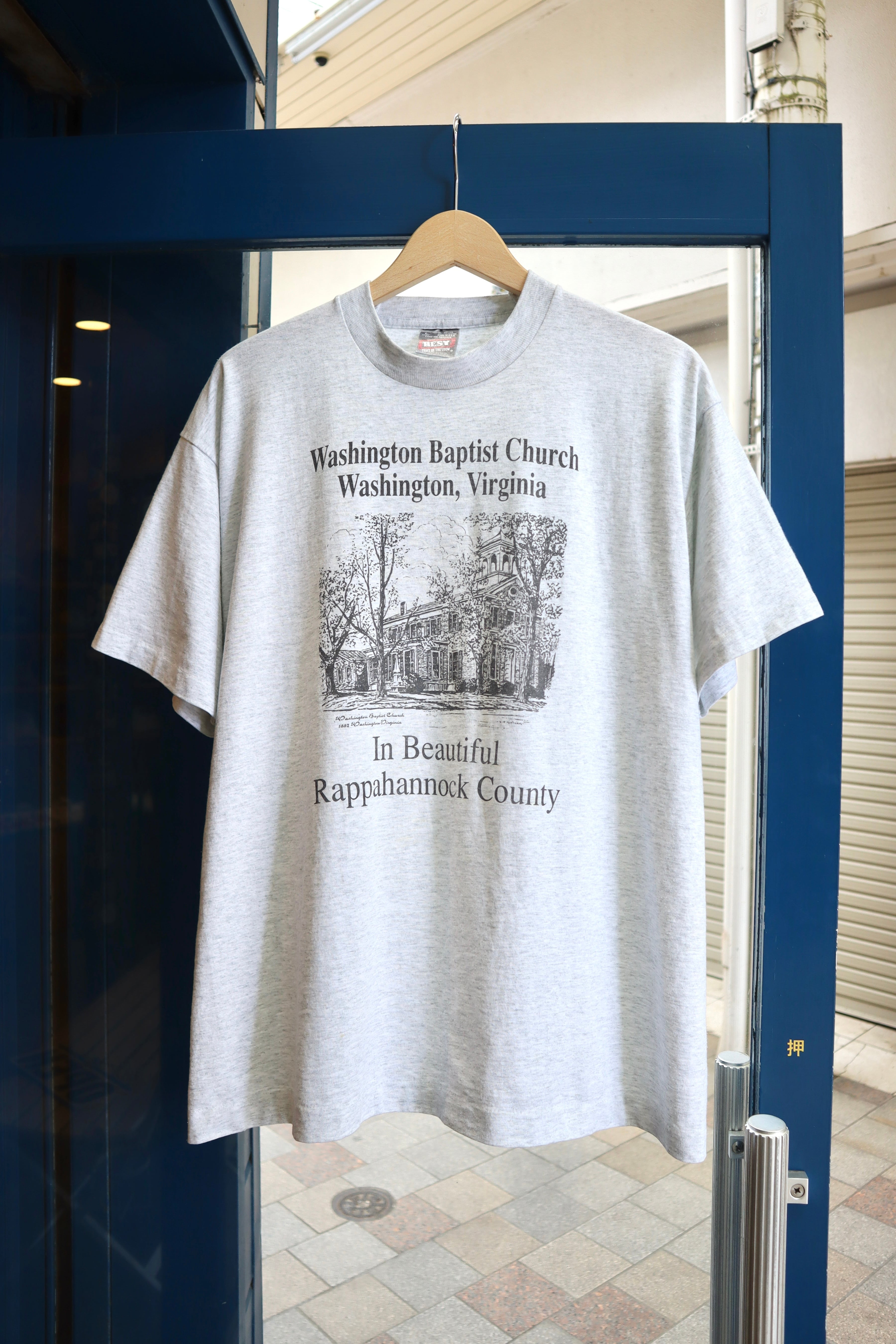 USED 90s Washington Baptist Church s/s t-shirt