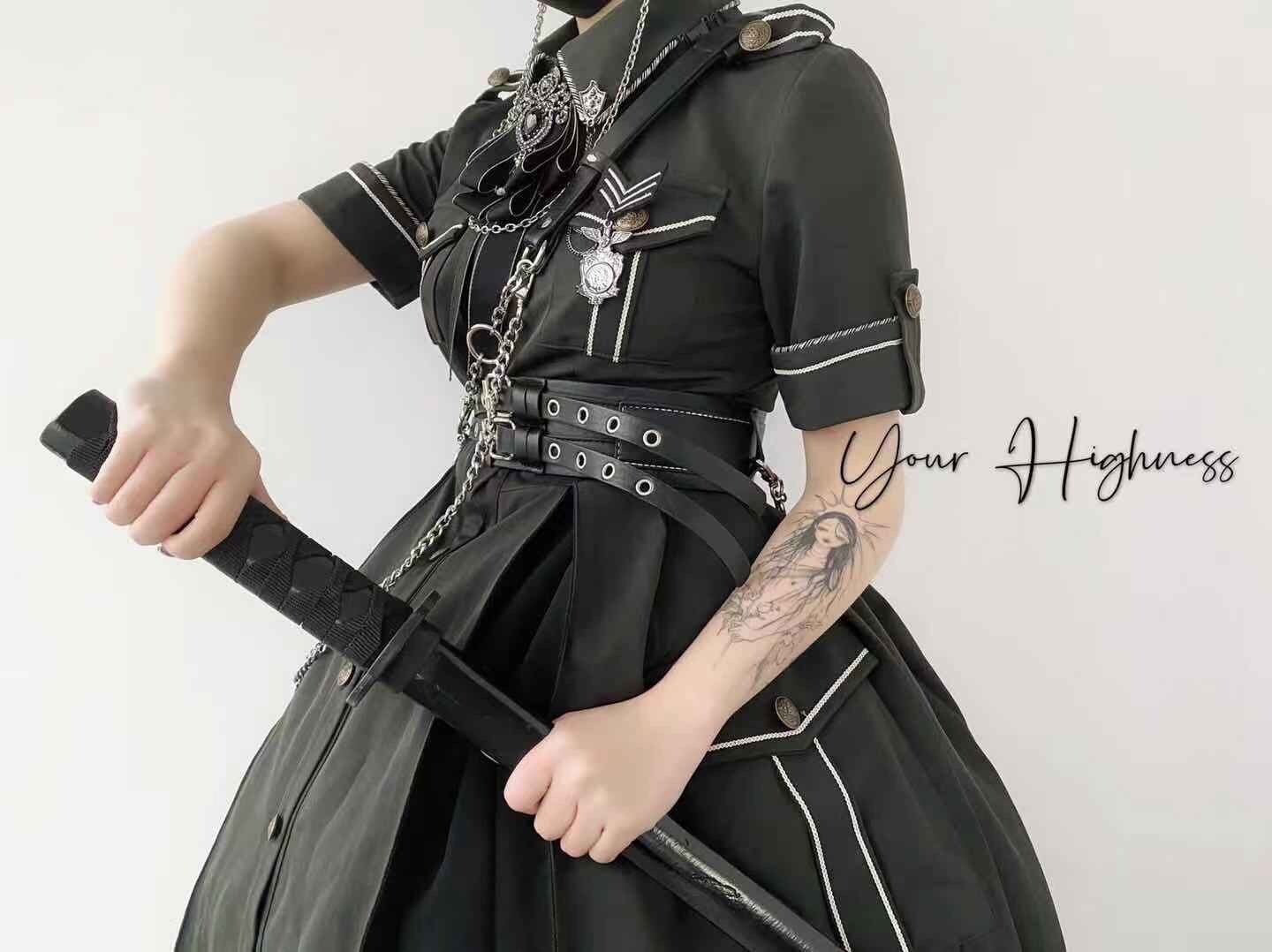 ATK.LADY】A66 Imperial sword【皇家之剣】ブラック 黒 シルバー 撮影