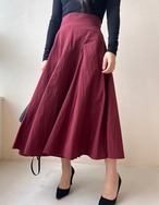 【SALE】Shaka-Shaka Flare Skirt_2colorsのみ