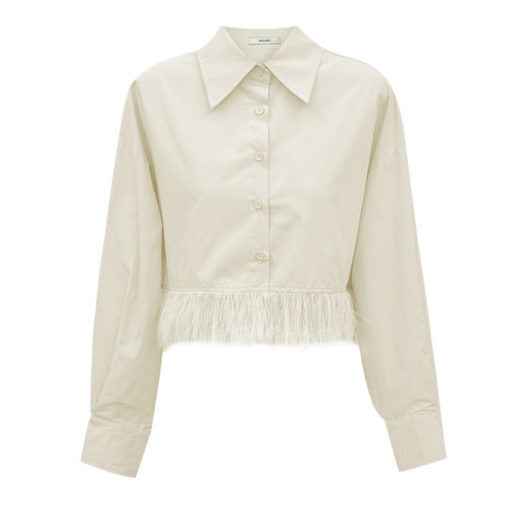 Fringed shirt
