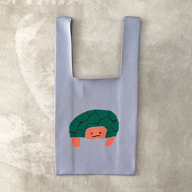 【JIN KITAMURA】北村人 KNIT TOTE BAG  きつね ニットトートバッグ