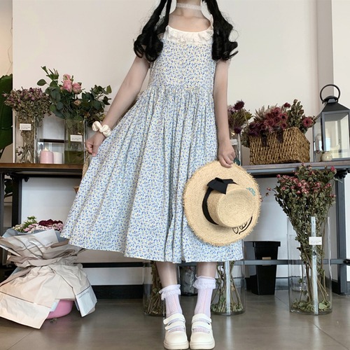 ✞ ストラップレススカート 花柄ノースリーブ スウィート ガーリー ✞ゴスロリ SM ミリ 甘ロリ クラロリ 和ロリ エレガント 黒ロリ 姫ロリ 華ロリ BB-BB3407730