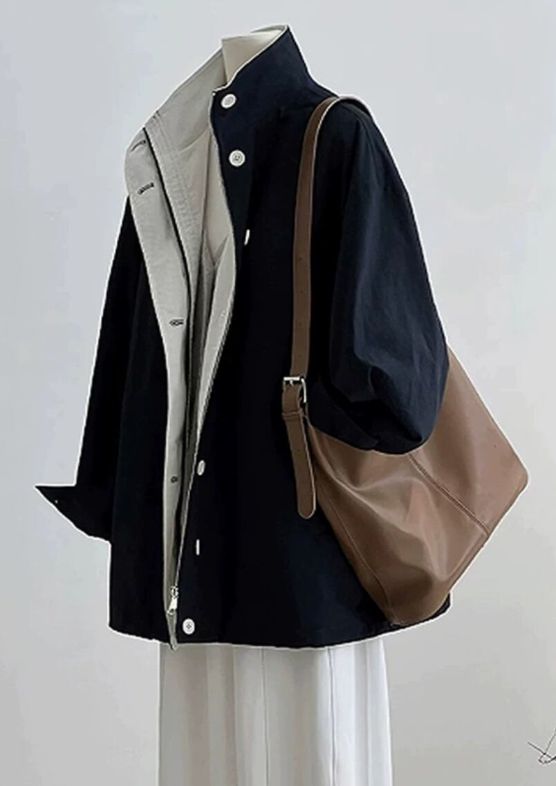 Minimal Collarless jacket